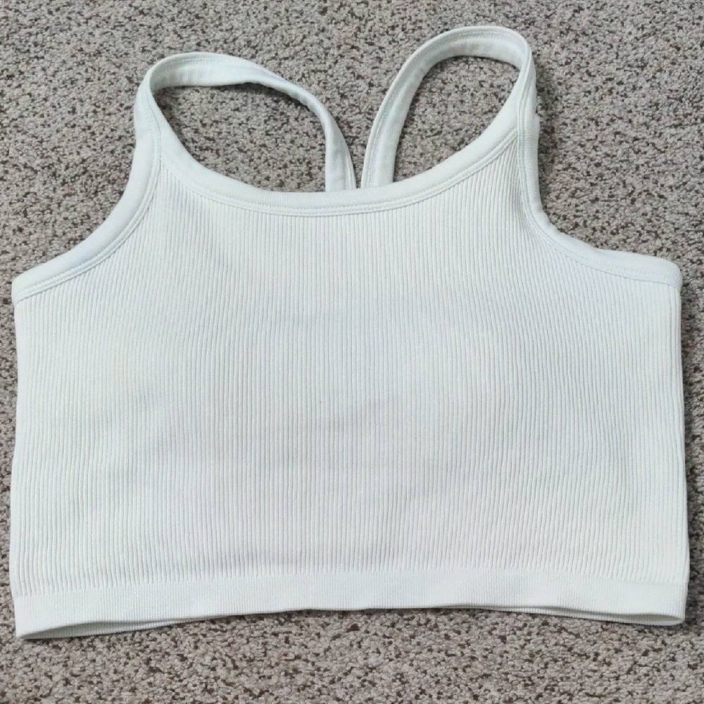 Harmony Balance Ribbed Workout Top/Yoga Top
